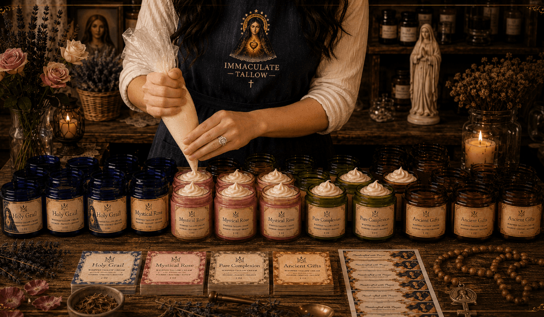 Why We Chose to Make Immaculate Tallow by Hand