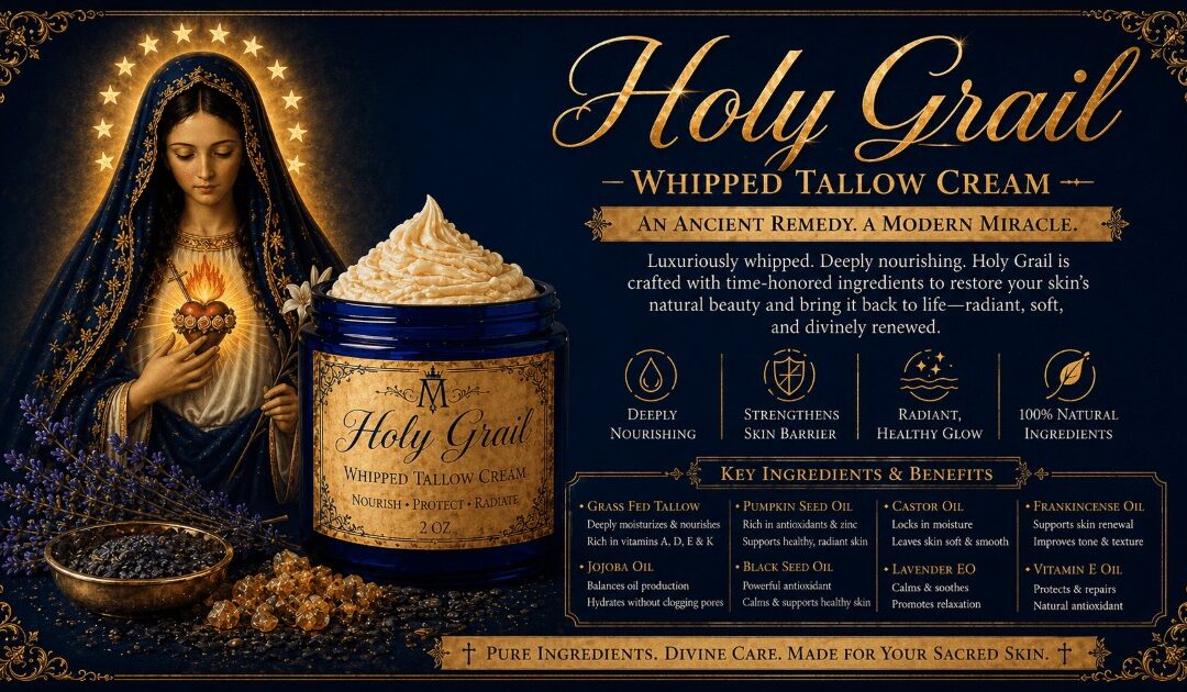 Why Holy Grail Is Our Most Nourishing Whipped Tallow Cream