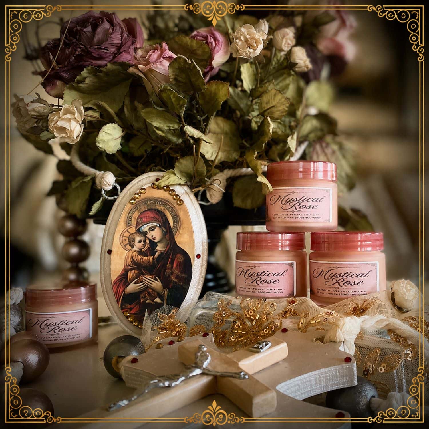 Mystical Rose Whipped Tallow Cream (2 oz) - Image 2