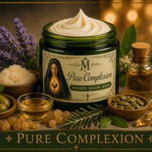 Pure Complexion lightweight whipped tallow cream for balanced, sensitive, and combination skin
