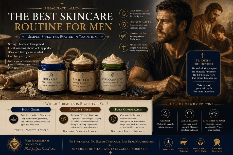 The Best Skincare Routine for Men (Simple, Natural, and Effective)