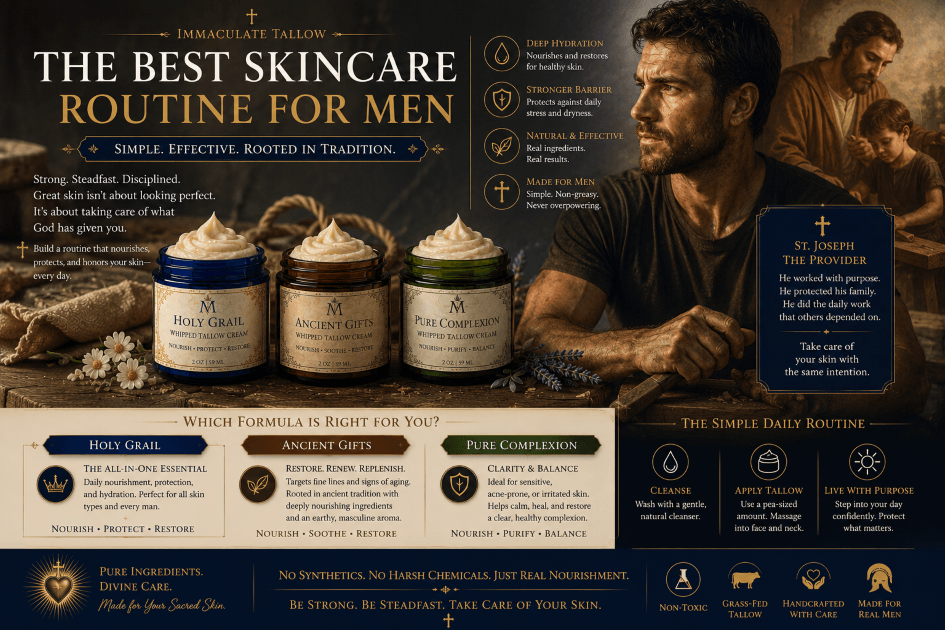 The Best Skincare Routine for Men (Simple, Natural, and Effective)