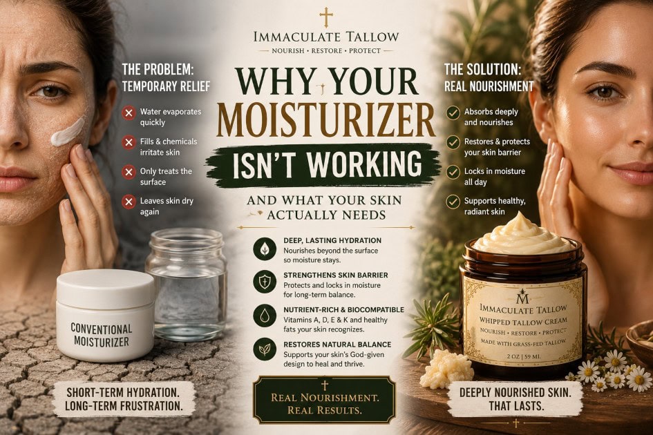 Why Your Moisturizer Isn’t Working (And What Your Skin Actually Needs)