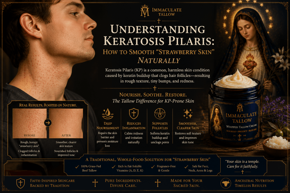 Understanding Keratosis Pilaris: How to Smooth “Strawberry Skin” Naturally