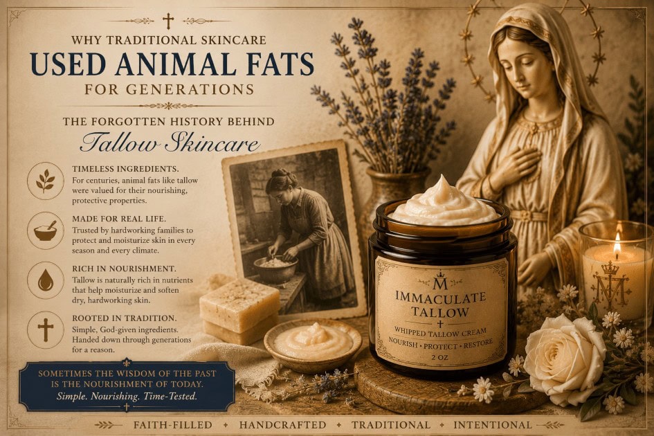 Why Traditional Skincare Used Animal Fats for Generations